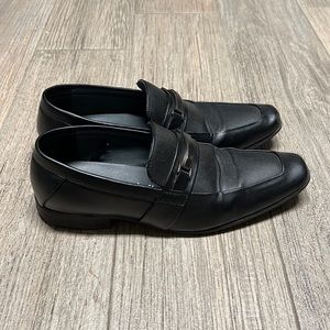 Calvin Klein Mens Slip On Dress Shoes - Black - Size 10.5